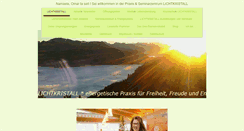 Desktop Screenshot of lichtkristall.com