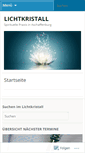 Mobile Screenshot of lichtkristall.de